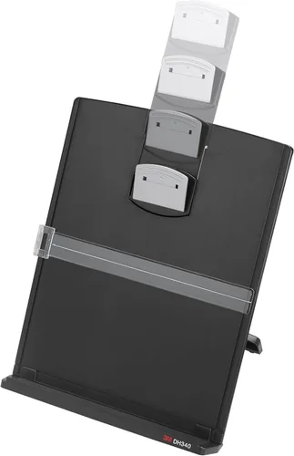 Vista 7 de 3M Soporte para Documentos de Escritorio Portacopia, Clip Ajustable Sostiene Documentos en Formato Vertical y Horizontal para Fácil Visualización
