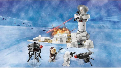 Vista 3 de Juego Lego Star Wars el ataque de Hoth 75138