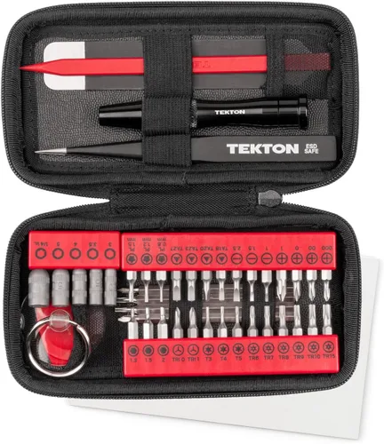 Vista 8 de TEKTON Destornillador de brocas de 1/4 pulgadas de alto par DBH23000
