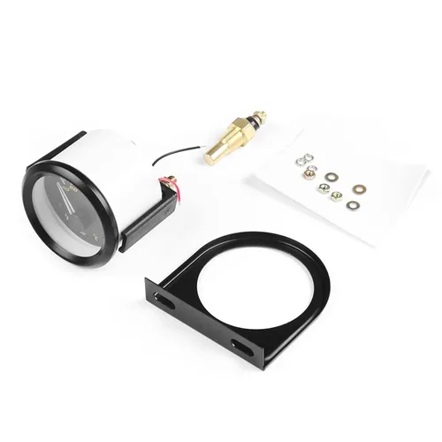 Vista 2 de 2" 52mm Car Pointer Water Temperature Gauge 40-120 Celsius /100-250 Fahrenheit Water Temp Gauge Car Meter TT101120