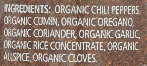 Vista 2 de Simply Organic, Mini chile en polvo, 0.60 oz