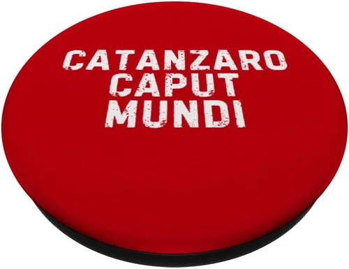 Vista 2 de Catanzaro Caput Mundi Città Simpatica Uomo Donna Bambino PopSockets Adhesive PopGrip
