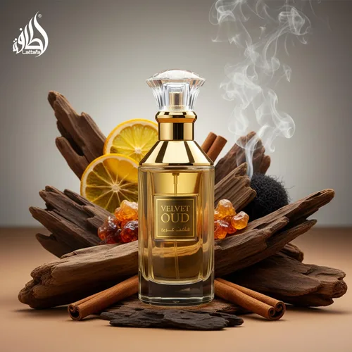 Vista 8 de Lattafa Velvet Oud para Eau de Parfum en espray unisex, 3.4 onzas