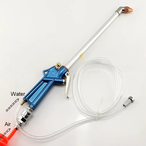 Vista 3 de Uso dual del arma de espray del agua del soplador del plumero del compresor de aire del limpiador del motor de coche