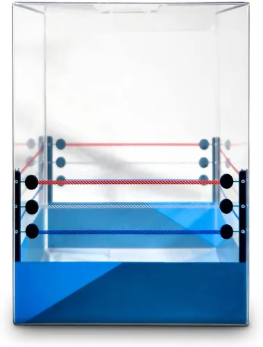 Vista 2 de Protector de caja de anillo de lucha – Funda protectora de plástico de 0.020 in de grosor compatible con figuras de vinilo Funko Pop de 4 pulgadas