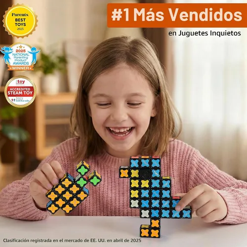 Vista 2 de TOSY - Cubo magnético de 3 x 3 – 240 imanes, 30 bloques, juguete 7 en 1: juego de rompecabezas, bloques de construcción creativos, spinner Cubo 3x3x3
