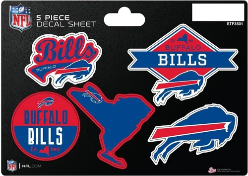 Vista 12 de Rico Industries NFL - Hoja de adhesivos (5 unidades)