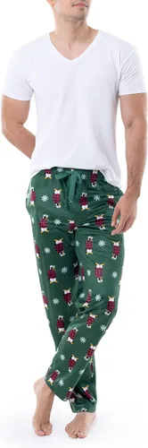 Vista 6 de Varsity Pantalones de dormir Lite Touch Fleece para hombre