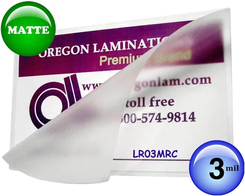 Vista 3 de Oregon Lamination Bolsas de laminación activadas por calor de 9 x 11-1/2 pulgadas 3 mil (9.016 in x 11.496 in x 75 micras) [paquete de 300]