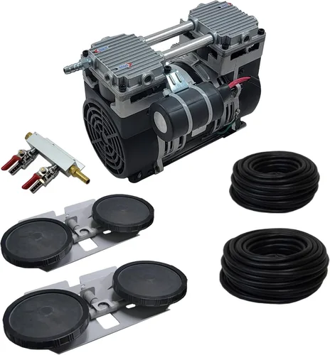 Vista 10 de Sistema de aireación profesional - Bomba aireadora de estanque de 1/2 HP 3.9 CFM