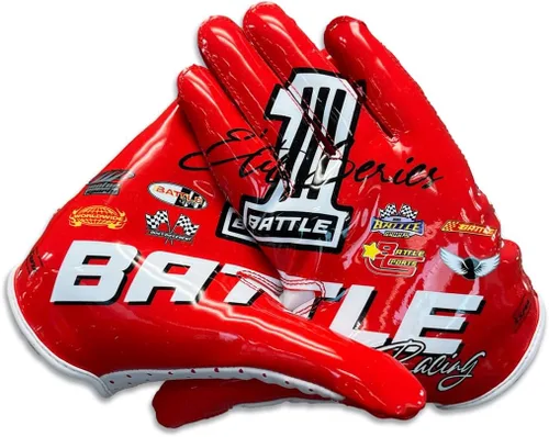 Vista 14 de Battle Guantes deportivos con receptor de velocidad Doom Blanco
