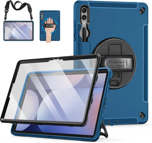 Vista 15 de Funda para Galaxy Tab S6 Lite de 10.4 pulgadas 2024/2022/2020: funda de TPU de grado militar a prueba de golpes con protector de pantalla - soporte