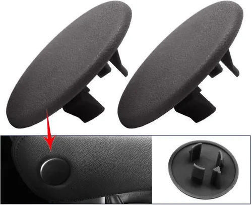 Vista 3 de GXARTS 2 fundas para reposabrazos color negro para Chevy Tahoe Suburban Yukon para Cadillac Escalade repuesto de piezas de asiento 15279690
