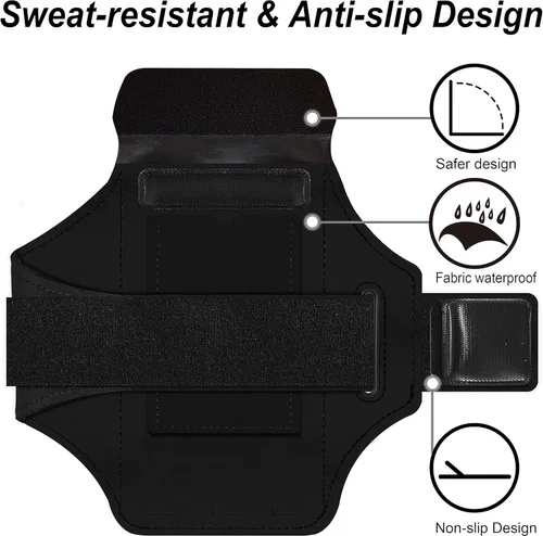Vista 6 de Brazalete para Samsung Galaxy S26 Ultra/S25 Ultra/S24 Ultra/S23 Ultra/S22 Ultra/S21 Ultra/S20 Ultra/S26+/S25+/S24+/S23+/S22+/S21+/S20+/S10+/S9+/S8+