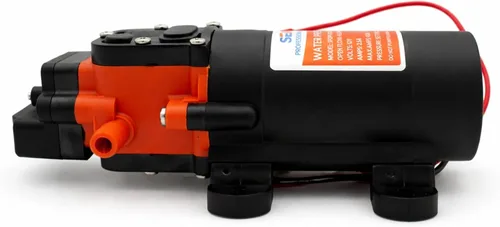 Vista 3 de RV/Marina bomba de cebado automático nueva 12 voltios DC/12 V, diafragma de agua dulce 35 PSI