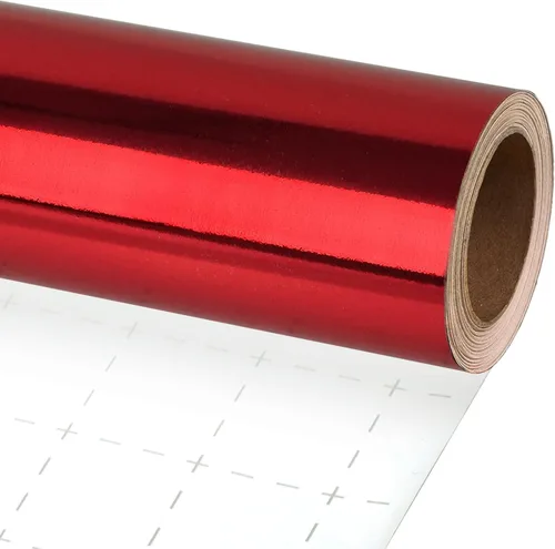 Vista 13 de LaRibbons - Papel de regalo metálico negro, 17 pulgadas x 33 pies, papel de regalo premium de lámina para Navidad, festividades, bodas, cumpleaños