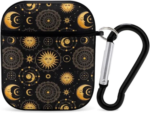 Vista 22 de Funda para Apple AirPod 2 y 1 TPU suave compatible con AirPod 2 y 7 con diseño de bandera estadounidense Pattern1081