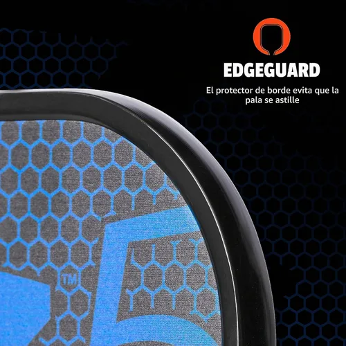 Vista 3 de Onix - Pala de pickleball de fibra de carbono Graphite MOD Z5, con agarre cómodo acolchado
