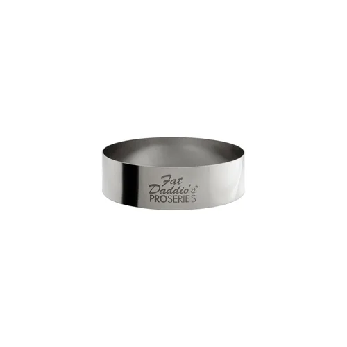 Vista 20 de Fat Daddio's Anillo redondo de acero inoxidable para pasteles y pastelería, 2 x 0.75 pulgadas