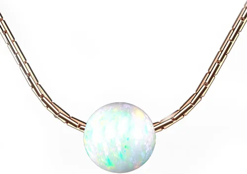 Vista 28 de Necklace With Opal