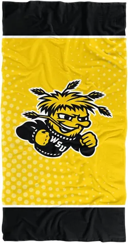 Vista 135 de LOGOVISION Manta Abilene Christian University, 30x60 Logo Dots CottonFront/PolyBackBeachTowel