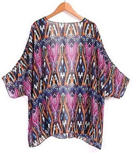Vista 5 de Yonala - Salida de playa para mujer verano bikini cardigan, talla única