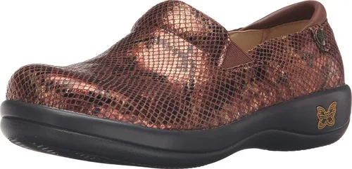 Vista 55 de Zuecos profesionales Alegria, Keli para mujer Cristal de plomo Azure
