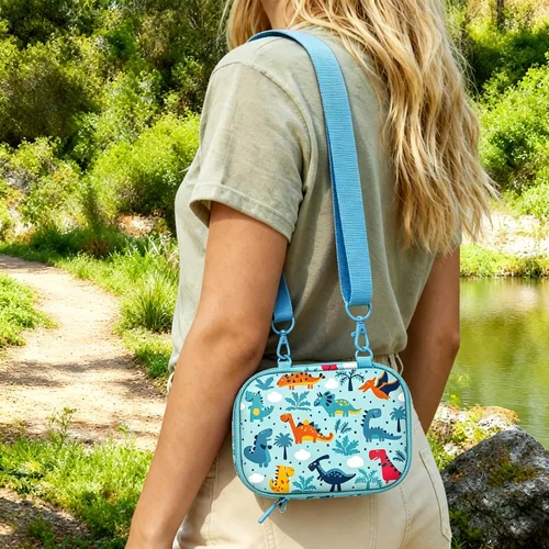 Vista 6 de Leayjeen Funda para cámara para niños compatible con OUTUVAS/Goopow/Mgaolo/HOOMOON/Juguetes de cámara para niños y videocámara digital para niños