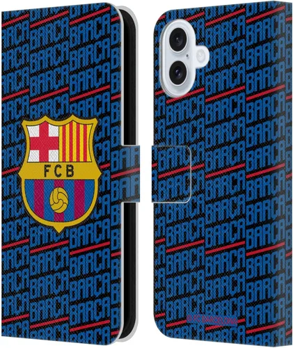 Vista 68 de Head Case Designs Funda de piel con licencia oficial del FC Barcelona Barca Crest Patterns, tipo cartera, compatible con Apple iPhone 11