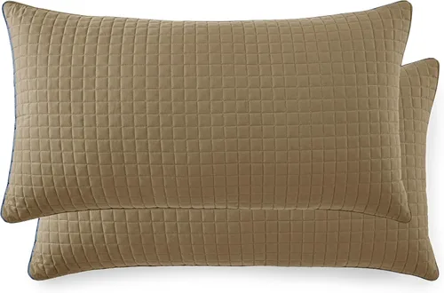 Vista 73 de Fundas Southshore Fine Linens Vilano Springs, para almohada, acolchadas, Microfibra, Pizarra, 20" x 36" 15 - Pizarra