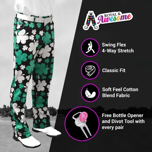 Vista 6 de Royal Awesome - Pantalones de golf para hombre