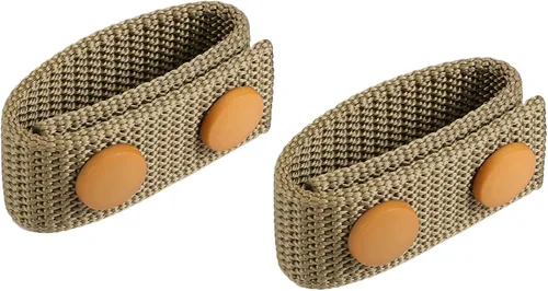 Vista 8 de FRTKK Cinturón de servicio con broches dobles para cinturón de 2¼ pulgadas de ancho, cinturón táctico de seguridad, accesorios de equipo militar