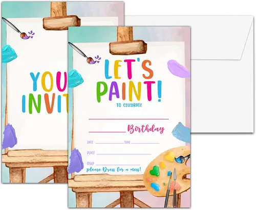 Vista 24 de Invitaciones para fiesta de primer cumpleaños, invitaciones de cumpleaños con purpurina de globo, invitaciones de cumpleaños de doble cara