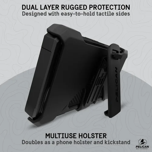 Vista 8 de Pelican Shield Series - Funda para iPhone 13/14 de 6.1 pulgadas [compatible con MagSafe] [protección contra caídas de grado militar de 21 pies]