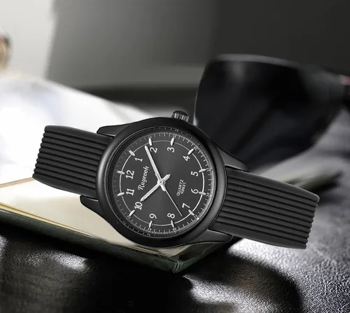 Vista 2 de Reloj de enfermera impermeable para mujer, reloj analógico de enfermería con segunda mano, esfera de fácil lectura