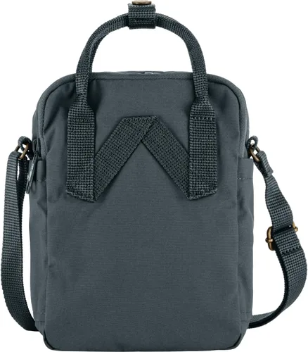 Vista 5 de Fjallraven Kanken - Bolsa cruzada cruzada, compacta y ligera, para viajes y transporte diario Grafito