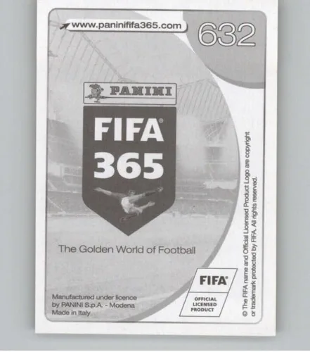 Vista 2 de 2016-17 Panini FIFA 365 Stickers #632 Maicon Sao Paulo FC - Adhesivo oficial de álbum de fútbol en estado crudo (NM o mejor)