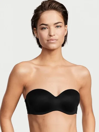 Vista 2 de Victoria's Secret Brasier sin tirantes, correas convertibles, suave, ligeramente forrado (32A-38DDD)