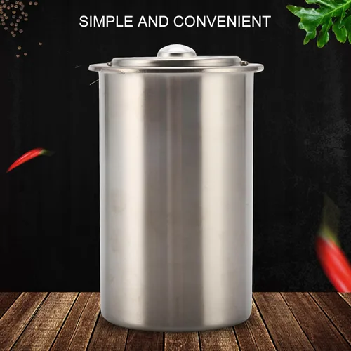 Vista 6 de Zerodis Máquina de jamón de acero inoxidable para prensa casera de carne de delicatessen con termómetro