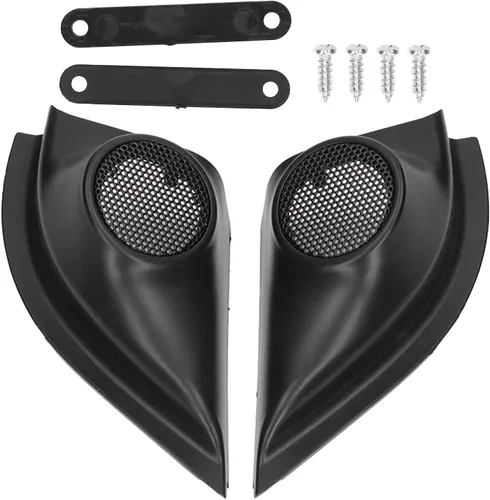 Vista 6 de Fydun 2 piezas de cubierta de tweeter para pilar de puerta de automóvil, panel de altavoz, adaptaciones de repuesto para HR‑V Vezel XR‑V CR‑V