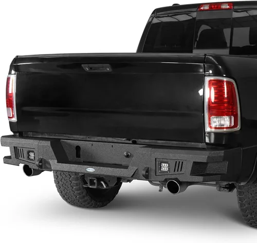 Vista 8 de u-Box Kit de parachoques delantero + parachoques trasero Ram 1500 2014 para Dodge Ram 1500 2013-2018 (excluye Rebel) y Ram 1500 Classic 2019-2024