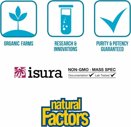 Vista 8 de Natural Factors, TravelBiotic, apoya la salud del colon y el sistema inmunológico, suplemento probiótico estable, 10 mil millones de UFC, vegano, 60