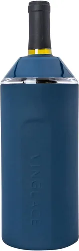 Vista 12 de Vinglacé Enfriador de Botella de Vino - Aislador de Champán Portátil - Funda de Enfriador de Vino de Acero Inoxidable - Mantiene el Vino Frío