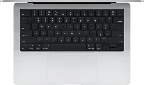 Vista 2 de Apple MacBook Pro 2021 (14 pulgadas, chip M1 Pro con CPU de 10 núcleos y GPU de 16 núcleos, 16 GB de RAM, SSD de 1 TB), color plateado
