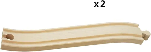 Vista 4 de BRIO 33332 World Ascending Tracks - Juego completo de pistas de tren de madera Ideal para niños de 3 años en adelante Compatible con todos