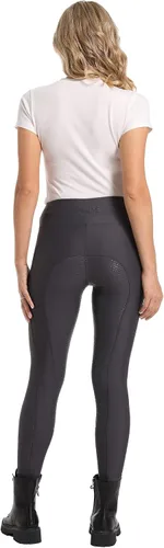 Vista 7 de K898 Pantalones de equitación para mujer, mallas ecuestres de silicona con bolsillo