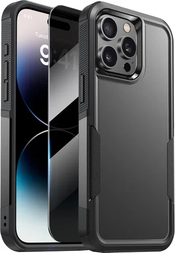 Vista 13 de Diaclara Funda diseñada para iPhone 12/iPhone 12 Pro, [con protector de pantalla de privacidad] [antiespía]