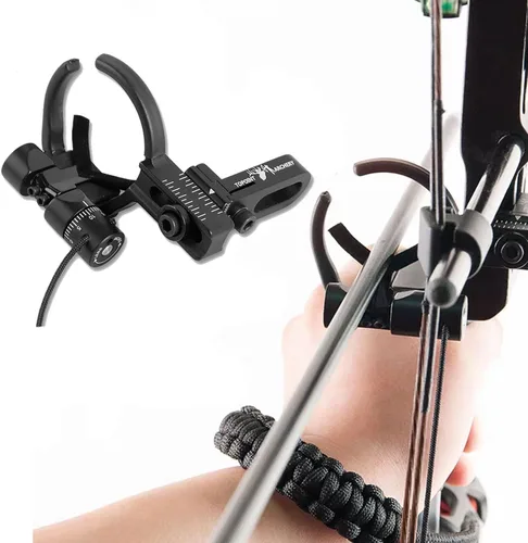Vista 9 de FUNTRES Arrow Rest Drop Away Arrow Rest Archery Compound Bow Arrow Rest for Pulley Bows
