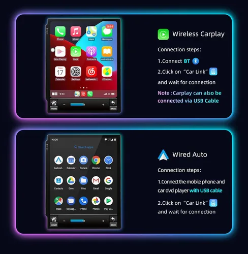 Vista 3 de 9.7 "IPS pantalla táctil Android 12 2+32 GB 8 Core coche estéreo para Cadillac SRX 2009 2010 2011 2012 estilo vertical Radio incorporado Car-Play