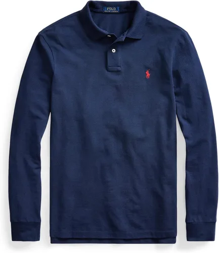 Vista 4 de POLO RALPH LAUREN Polo Classic Fit Manga Larga Azul XL, Azul